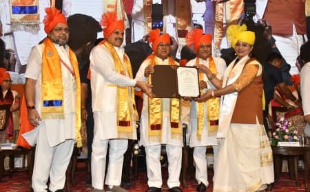 राज्यपाल पटेल ने दी कृतज्ञता की सीख, मुख्यमंत्री डॉ. यादव का 'विकसित भारत' पर जोर