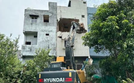 मध्यप्रदेश... सीहोर में पहली बार धर्मांतरण के आरोपी के घर पर चला बुलडोजर