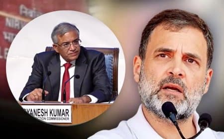 राहुल बोले- चुनाव आयुक्त चोरी करवा रहे वोट... आयोग ने कहा- आरोप आधारहीन