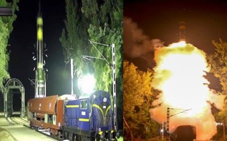 भारत ने चौंकाया... पहली बार ट्रेन से अग्नि प्राइम मिसाइल का किया सफल परीक्षण