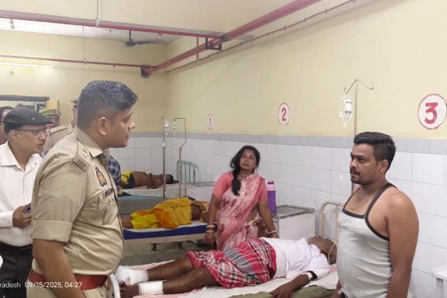 यूपी में हादसा... छत्तीसगढ़ के चार लोगों की मौत... नौ घायल