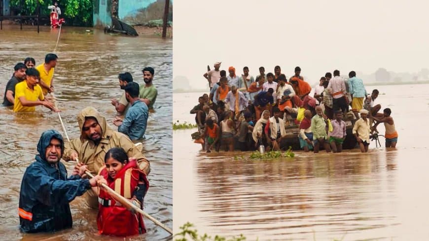 शहर और गांवों में एक जैसे हालात हो गए हैं। लोगों की जिंदगी बेपटरी हो गई है।