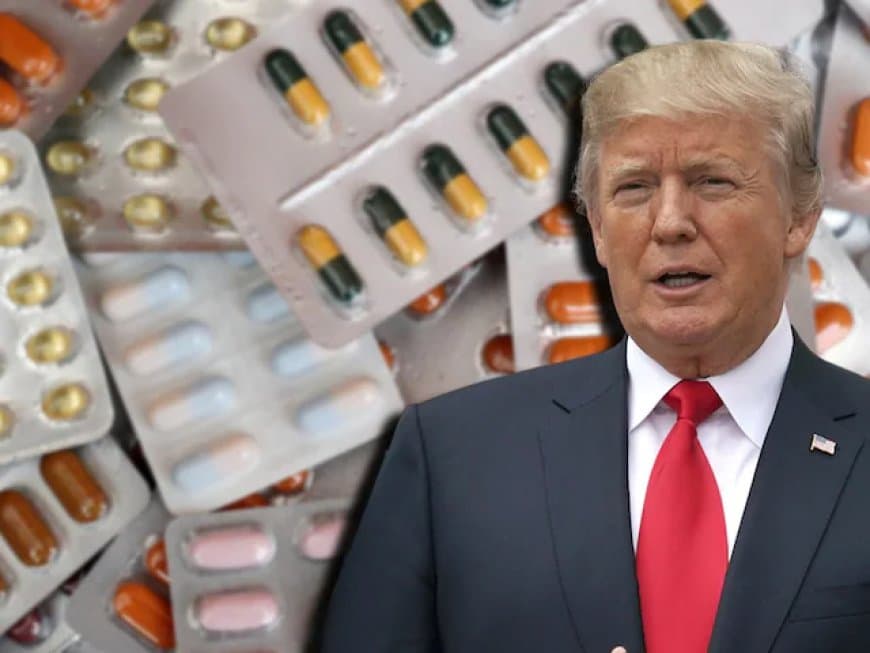 अब अक्टूबर से ब्रांडेड दवाओं पर भी ट्रंप ने थोपा 100 फीसदी टैरिफ