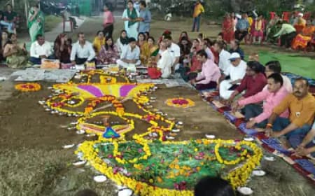 21 फीट ऊंचे भगवान गोवर्धन की भव्य प्रतिमा स्थापित, छप्पन भोग और अन्नकूट महोत्सव