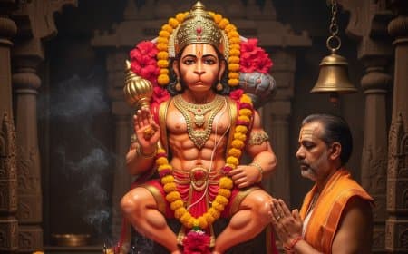 मंगलवार व्रत 2025: हनुमान जी की पूजा विधि, त्रिपुष्कर योग और मंगल दोष निवारण के उपाय