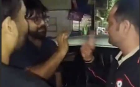 भोपाल... नशे में धुत्त एम्स के चार डॉक्टरों ने किया हंगामा... पुलिस का दी गालियां