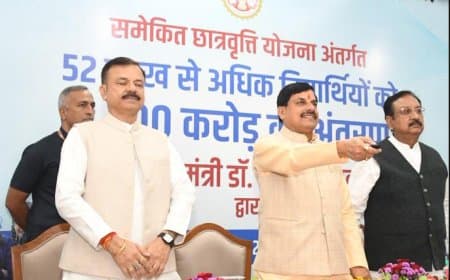 मध्यप्रदेश...पहली बार छात्रों को अक्टूबर में मिली 303 करोड़ स्कॉलरशिप