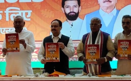 बिहार... चार शहरों में चलेगी मेट्रो... पीजी तक पढ़ाई फ्री... एक करोड़ नौकरी 