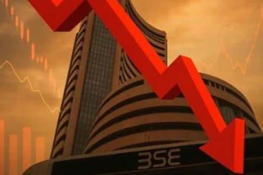 औंधे मुंह गिरा शेयर बाजार... सेंसेक्स 299 अंक टूटा, निफ्टी 50 भी लाल