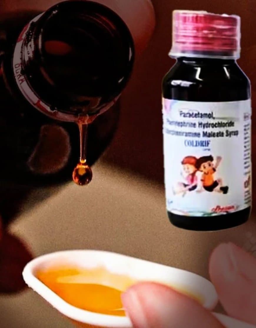 कफ सिरप से बच्चों की मौत का सिलसिला थमने का नाम नहीं ले रहा है।