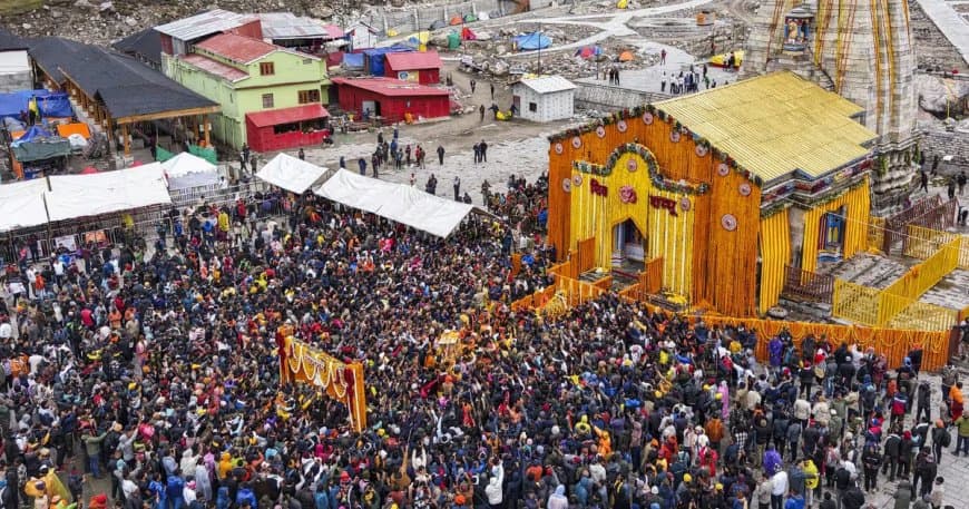 केदारनाथ यात्रा ने पिछले साल का रिकॉर्ड तोड़ दिया है, श्रद्धालुओं की संख्या 16.56 लाख पार कर गई है।