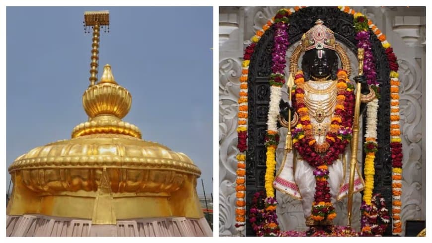 राम मंदिर के शिखर पर पीएम फहराएंगे 22 फीट का धर्म ध्वज