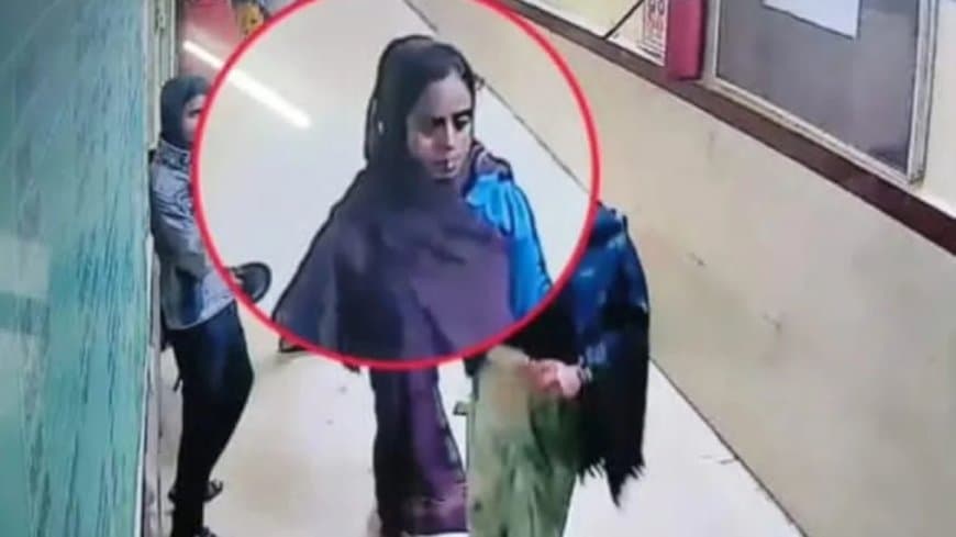 शिवपुरी... जिला अस्पताल से एक दिन की बच्ची चोरी