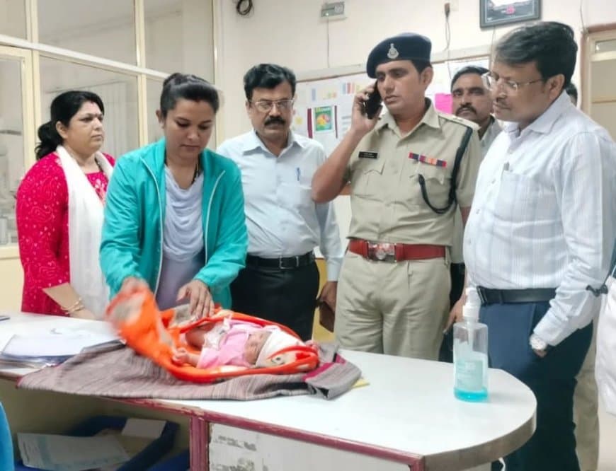 मध्यप्रदेश.. शिवपुरी से बच्ची चोरी कर भागी महिला सागर में गिरफ्तार