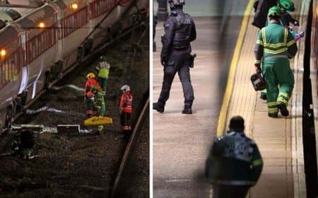 लंदन... ट्रेन में चाकूबाजी... यात्री लहूलुहान... दो हमलावर अरेस्ट 