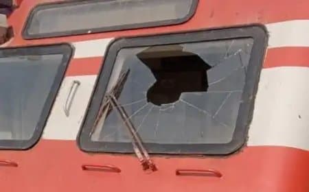 अजीब हादसा... ट्रेन से टकराया चील... चटका कांच, ड्राइवर लहूलुहान