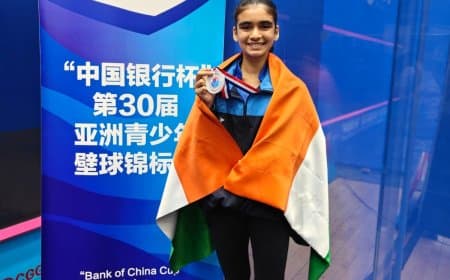 आराध्या पोरवाल ने जीती जूनियर नेशनल स्क्वैश चैंपियनशिप 