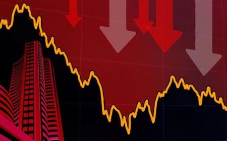 लाल निशान पर खुला बाजार... सेंसेक्स गिरा... निफ्टी में भी गिरावट