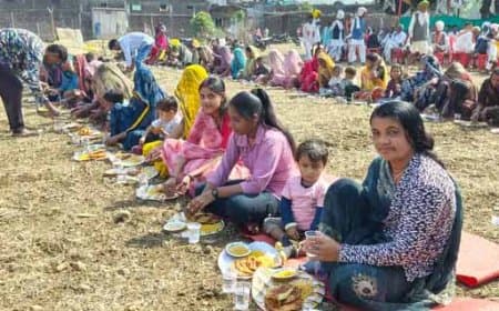 राजगढ़ में बंदर की मौत पर मृत्यु भोज