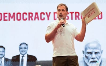 खुली चिट्ठी... आयोग की छवि धूमिल कर रहे राहुल गांधी-कांग्रेस