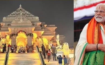राम मंदिर में कल ध्वजारोहण... नमो करेंगे रोड-शो... 5000 महिलाएं करेंगी अगवानी