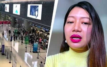 शंघाई एयरपोर्ट.. अधिकारियों ने कहा- अरुणाचल चीन का हिस्सा