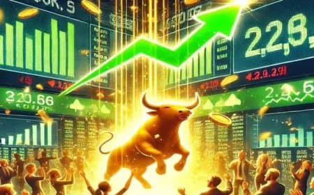 ऐतिहासिक...बाजार में धनवर्षा... सेंसेक्स और निफ्टी भी गलजार