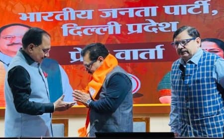 केजरीवाल को झटका... कल एमसीडी उपचुनाव... आज पूर्व विधायक भाजपा में शामिल