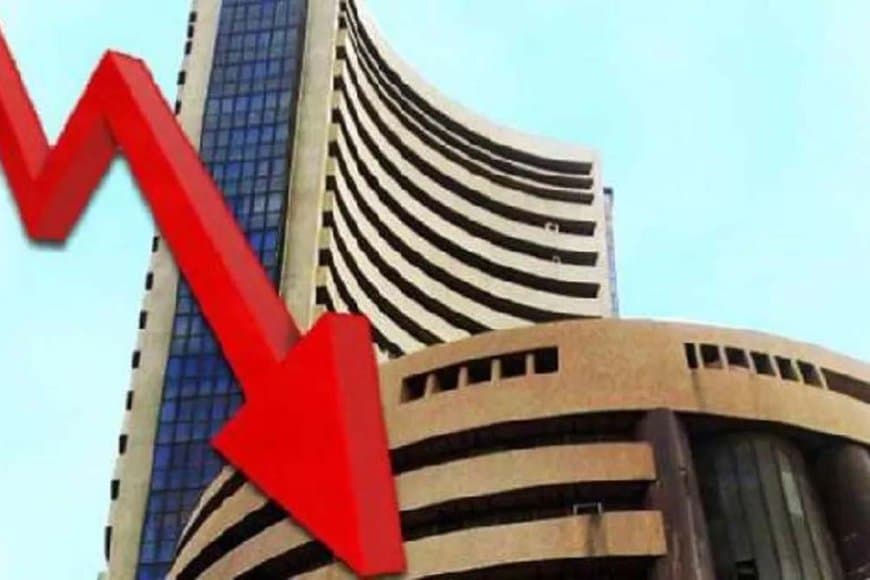 फिर बाजार लाल... सेंसेक्स फिसला और निफ्टी में भी गिरावट