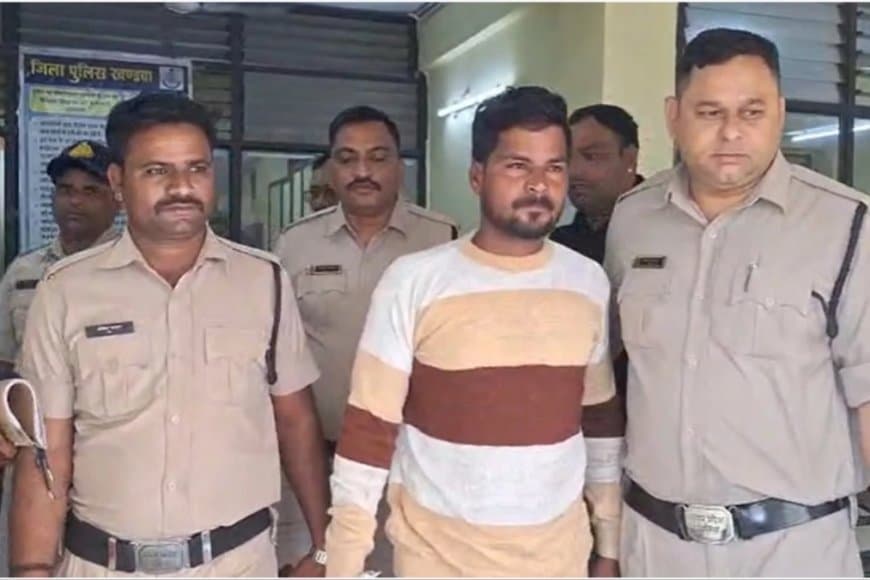खंडवा: युवती से बात करने को लेकर खूनी संघर्ष, हिस्ट्रीशीटर ने की युवक की हत्या, नाबालिग साथी भी धराया
