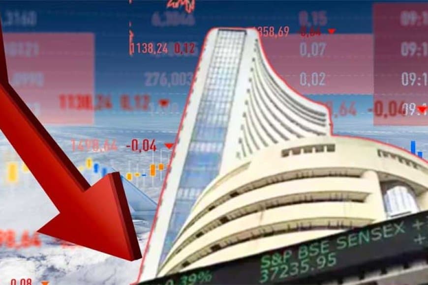 बाजार में भारी गिरावट... ताश के पत्तों की तरह बिखरे 10 शेयर