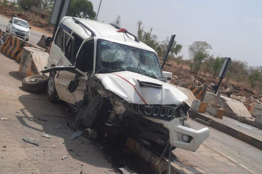 इंदौर...स्कॉर्पियो ने  मेडिकल के छात्रों को मारी टक्कर, दो की मौत