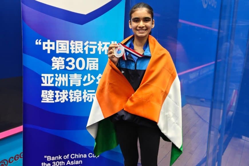 आराध्या पोरवाल ने जीती जूनियर नेशनल स्क्वैश चैंपियनशिप 