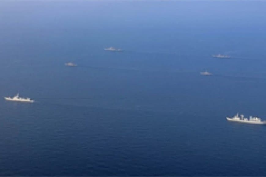 चीन ने बमवर्षक विमानों के साथ की गश्त