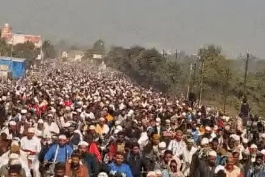 भोपाल इज्तिमा 2025: मौलाना साद की दुआ के साथ समापन, 12 लाख जायरीन की वापसी पर कड़ी सुरक्षा व्यवस्था