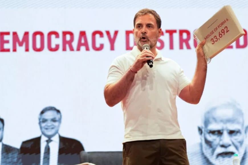 खुली चिट्ठी... आयोग की छवि धूमिल कर रहे राहुल गांधी-कांग्रेस