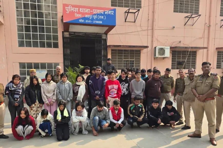 जयपुर साइबर क्राइम: Amazon/Apple कॉल सेंटर बताकर अमेरिकी नागरिकों को ठगने वाले 60 लोग गिरफ्तार