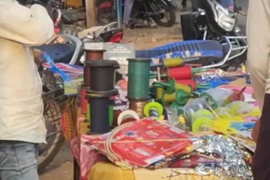 राजगढ़-खिलचीपुर में खुलेआम बिक रहा चाइना मांझा