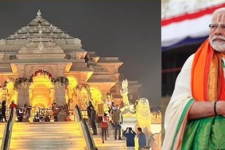 राम मंदिर में कल ध्वजारोहण... नमो करेंगे रोड-शो... 5000 महिलाएं करेंगी अगवानी