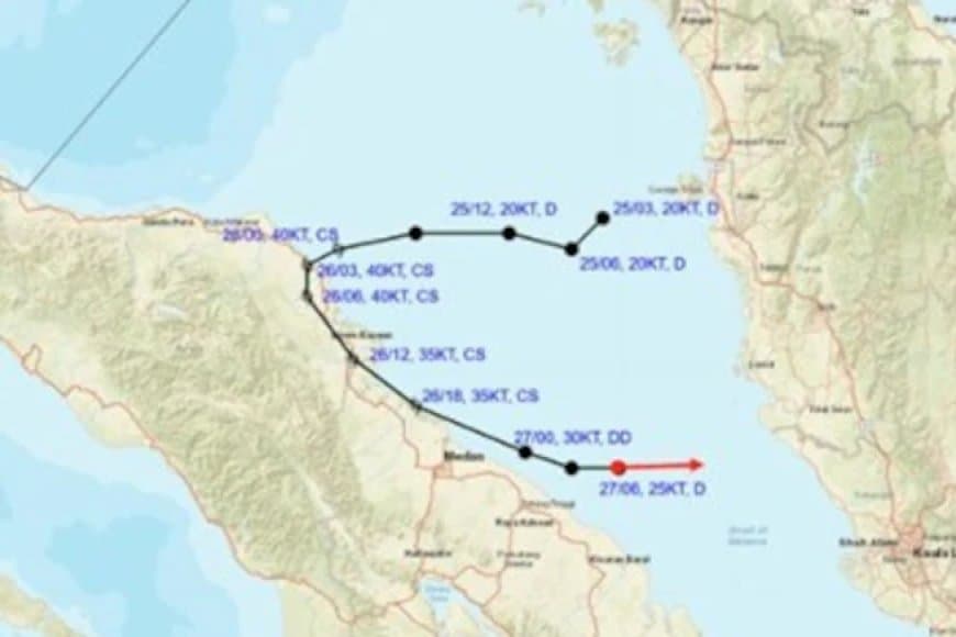 तबाही के लिए तैयार है 'सेनयार' तूफान: बंगाल की खाड़ी की ओर तेज़ी से बढ़ रहा 'शेर', भारत के कई राज्यों पर खतरा