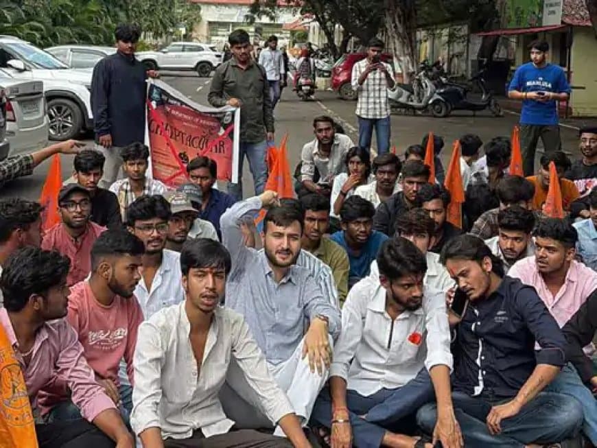 ABVP ने भोपाल के BSSS कॉलेज में 'हेलोवीन सेलिब्रेशन' का किया विरोध, कार्यक्रम  निरस्त