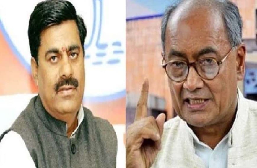 दिग्विजय बोले- खालिद बेकसूर... रामेश्वर ने कहा- पाकिस्तान जाकर बस जाओ