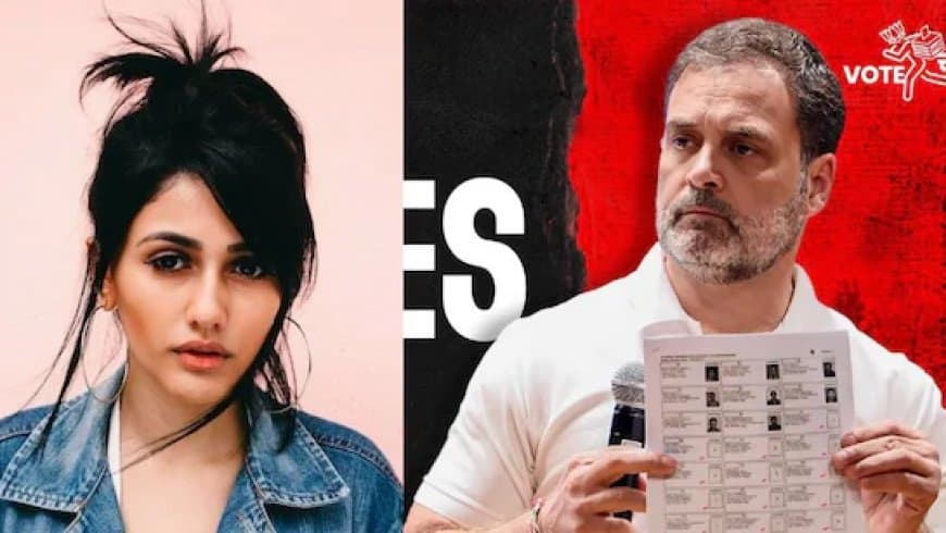 राहुल गांधी ने बोला झूठ... ब्राजील की मॉडल इंडिया में वोटिंग से हैरान