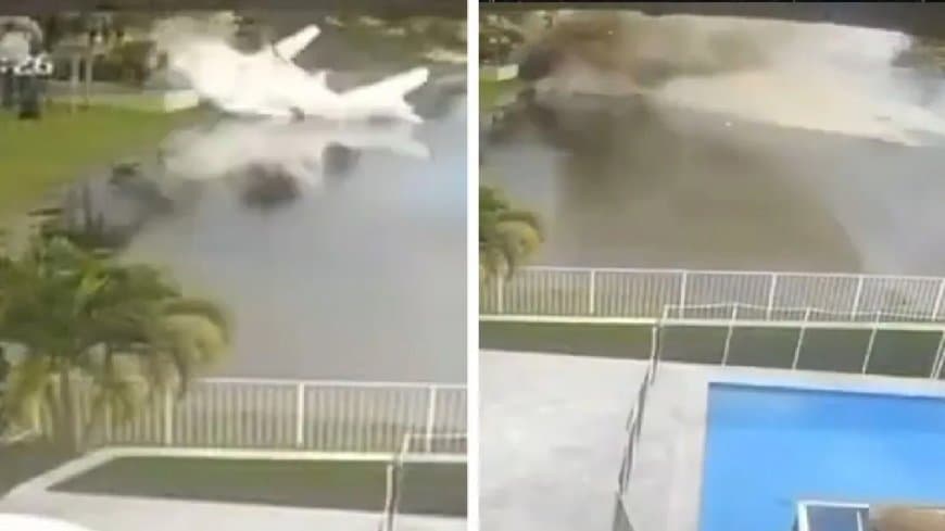 अमेरिका से जमैका जा रहा प्लेन तालाब में क्रैश... दो लोगों की मौत