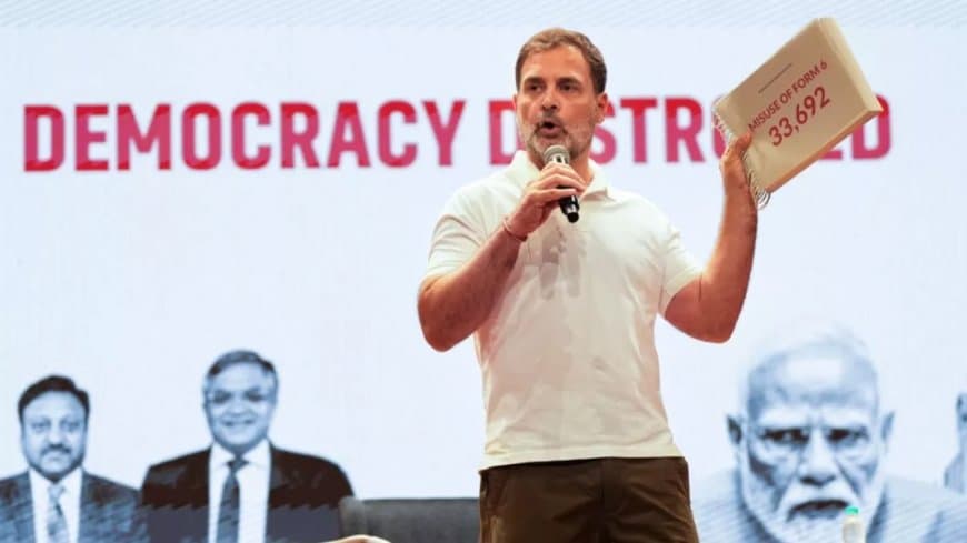 खुली चिट्ठी... आयोग की छवि धूमिल कर रहे राहुल गांधी-कांग्रेस