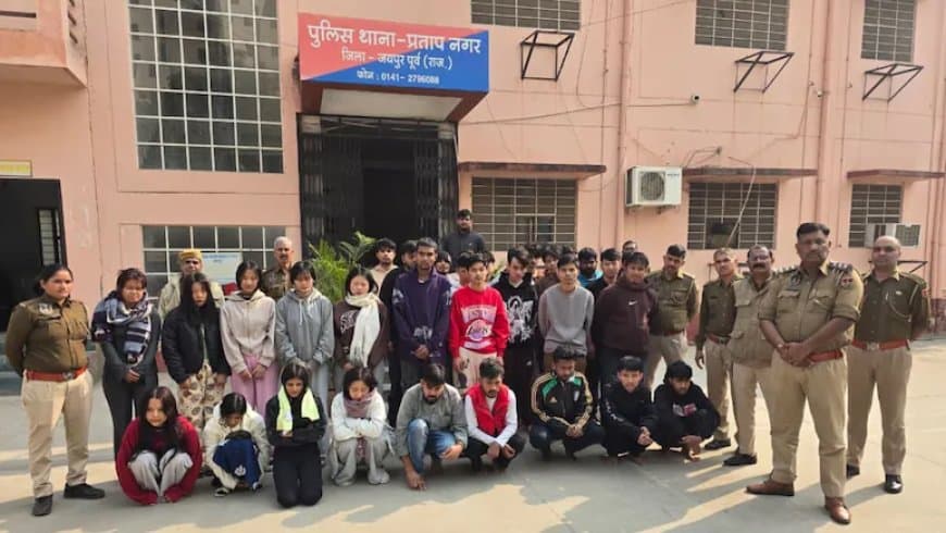 जयपुर साइबर क्राइम: Amazon/Apple कॉल सेंटर बताकर अमेरिकी नागरिकों को ठगने वाले 60 लोग गिरफ्तार