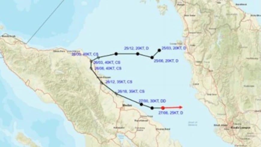 तबाही के लिए तैयार है 'सेनयार' तूफान: बंगाल की खाड़ी की ओर तेज़ी से बढ़ रहा 'शेर', भारत के कई राज्यों पर खतरा