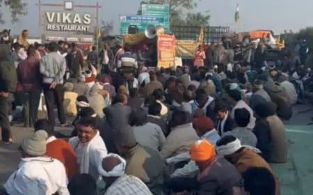 मध्यप्रदेश... कर्जमाफी और गाय के लिए चार जिलों किसानों ने खोला मोर्चा