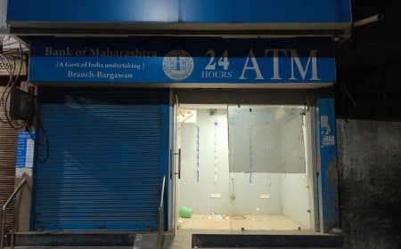 कटनी... पुलिस की नाक के नीचे से एटीएम ही उखाड़ ले गए बदमाश