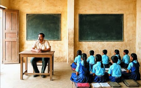 सतना के 317 स्कूल शिक्षक संकट से जूझ रहे: 40 विद्यालय पूरी तरह शिक्षक विहीन, सैकड़ों में एकल शिक्षक—कक्षाएं खाली, कुर्सियां सूनी और बच्चों का भविष्य अधर में